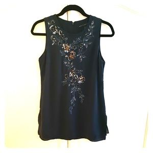 White House Black Market Tunic Top